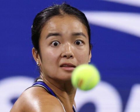 Alex Eala's many fans descend on US Open, bearing Filipino flags and lots of love