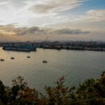 After over 200 days at sea, U.S. aircraft carrier arrives in Thailand