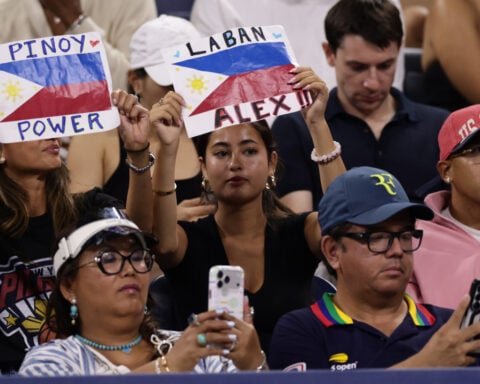 Alex Eala's many fans descend on US Open, bearing Filipino flags and lots of love