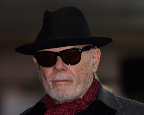 Ex-pop star Gary Glitter pleads not guilty to UK charges of historical sex offences