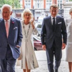 Emmanuel and Brigitte Macron join King Charles and Queen Camilla in private viewing of famed Bayeux Tapestry