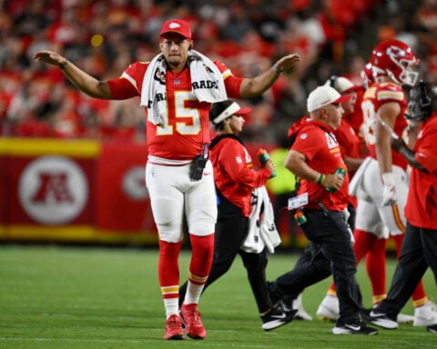Chiefs QB Patrick Mahomes appears on track to start Week 1 against the Denver Broncos