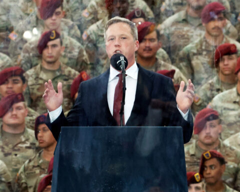 Driscoll offered no reason for his exit as Army secretary but said Wednesday was his last full day