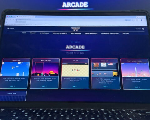 White House website debuts 5 retro arcade video games that promote Trump's agenda