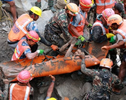 Two people rescued alive from Nepal hydropower tunnel