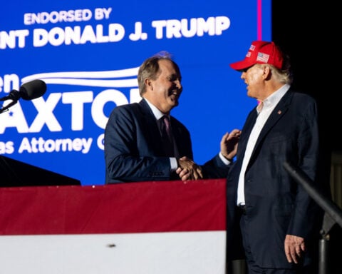 Trump’s PAC wades into midterms with $10 million ad buy to boost Ken Paxton