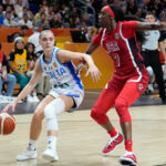 Jackie Young leads a gritty US escape in a tight 55-52 women's World Cup win over Italy