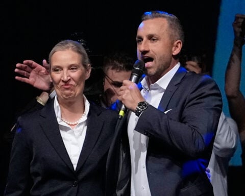 Far-right Alternative for Germany party wins big in regional election but falls short of majority