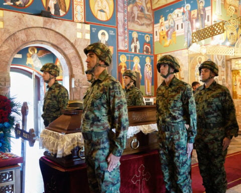 Body of war criminal Mladic lies in state in Serbian capital ahead of funeral
