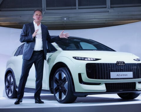 Audi introduces new compact EV in bid to boost European sales