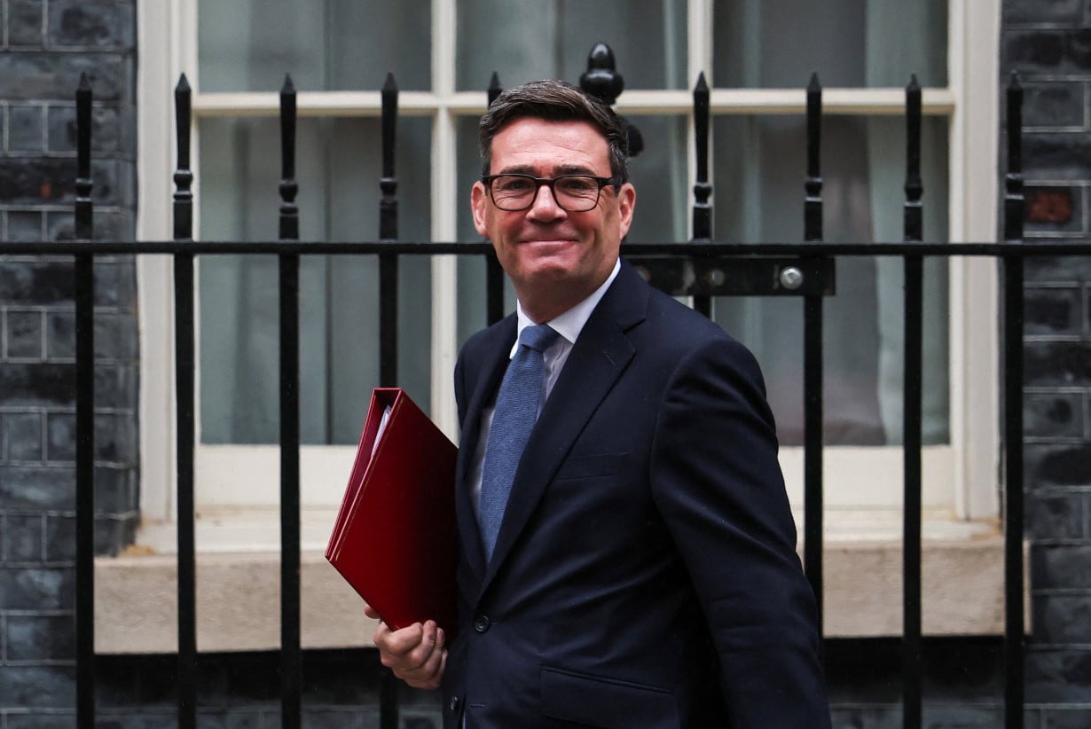 UK's Burnham, Trump discuss working towards Ukraine-Russia ceasefire, Downing Street says