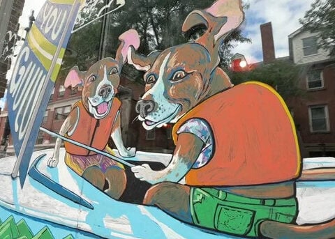 Massachusetts shops push back on city's window art rules: "Removes that whimsy and sterilizes it"