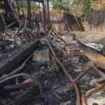 Michigan father loses sentimental items in fire fueled by strong winds