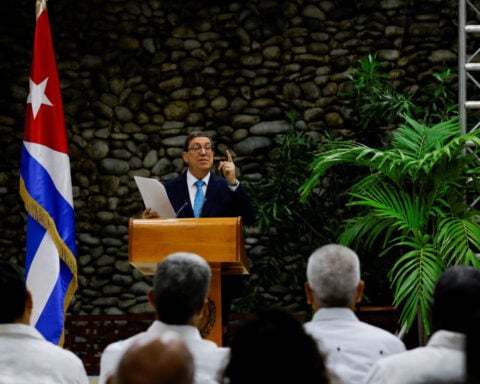 Cuba's foreign minister says no negotiations despite "genocidal" blockade