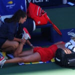 Mirra Andreeva helps injured opponent Anastasia Potapova before finishing her US Open victory