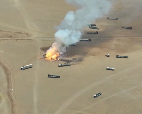 Iran-backed Houthis attack Saudi energy facilities, wounding dozens and sending oil prices higher 