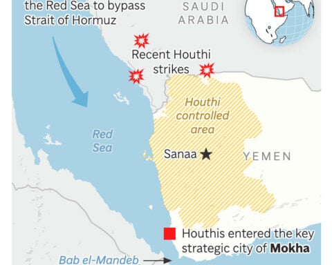 Houthis seize strategic Red Sea port in Yemen, and other Mideast developments