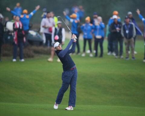 Korda sits out the four-balls and will only play 4 matches at the Solheim Cup. It's a trend