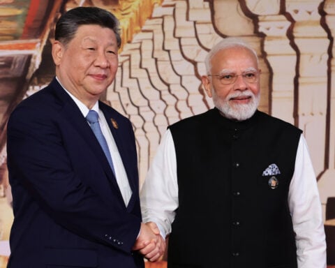 India's Modi and China's Xi seek to reset ties on BRICS sidelines