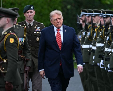 Trump says Irish unification would be ‘fantastic,’ wading in to sensitive topic during weekend visit