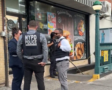 NYPD officer accidentally discharges weapon, injuring 2nd officer, bystander, police say