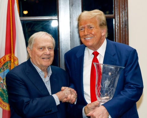 Trump loves the game of golf and takes pride in his relationships with some of the pros