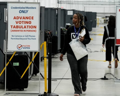 The secret ballot has been an article of faith in US elections. That's being tested in Georgia