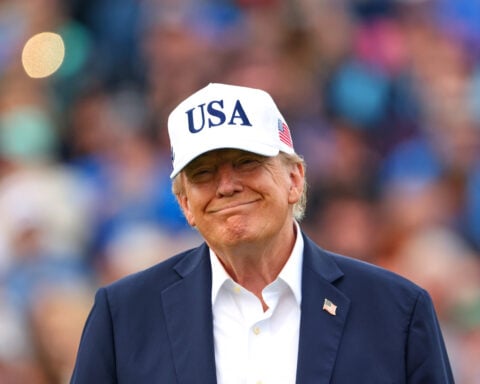 Trump downplays the need to check AI development and says he doesn't want to cede edge to China
