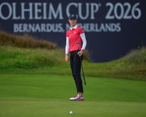Team captain Angela Stanford rues missed putts by Americans and slow greens at the Solheim Cup