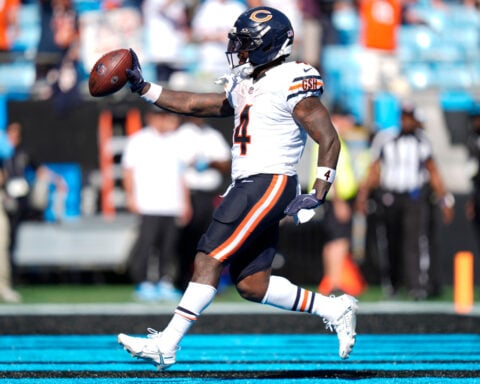 Caleb Williams and Bears trounce Panthers 59-37 in highest-scoring season opener in NFL history