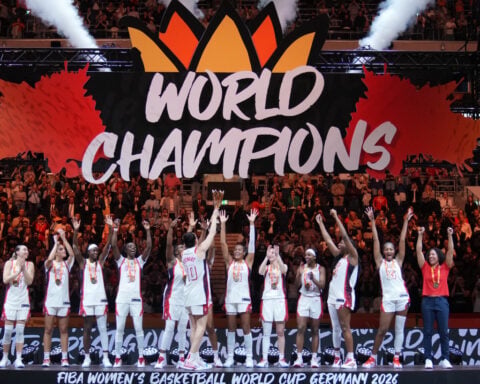 US wins fifth straight women's FIBA World Cup title, beating France 97-79