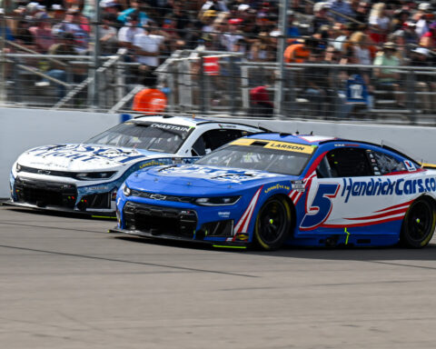 Larson ends 51-race winless streak, boosts NASCAR title hopes in Hendrick 1-2 finish at Gateway
