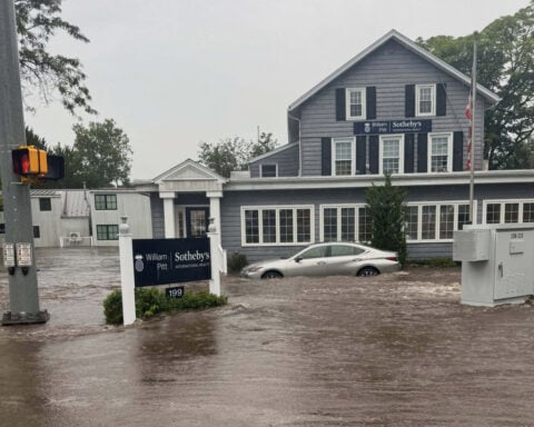 Drenching rains bring flash flooding across coastal Connecticut, New York and New Jersey