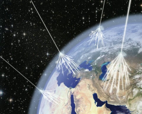 Physicists zoom into the birth of cosmic rainstorms with new CERN study