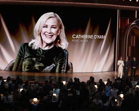 Macaulay Culkin and ‘Schitt’s Creek’ stars honor Catherine O’Hara in moving Emmys tribute