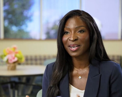 Doctor giving back to community that welcomed her as a child from Nigeria