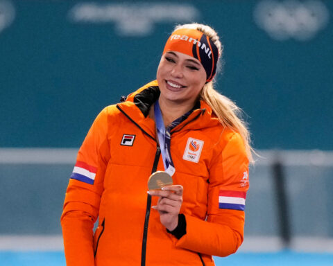 Olympic speedskating star Jutta Leerdam says she won't race this season