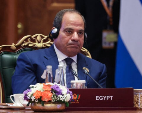 Egypt's Sisi and Saudi Crown Prince stress need for security of Red Sea navigation