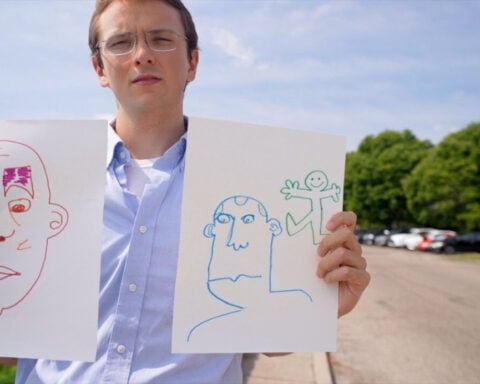 This filmmaker wants to be taken seriously. That’s why he made a movie with markers and crayons