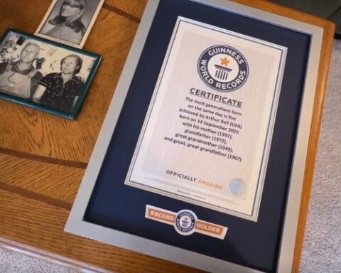 A family just set a Guinness World Record for 5 generations sharing the same birthday