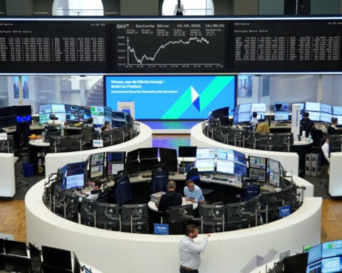European shares rise as oil rally pauses; all eyes on Fed