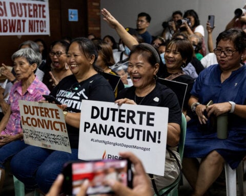 Former Philippines leader Duterte appears before ICC judges for first time