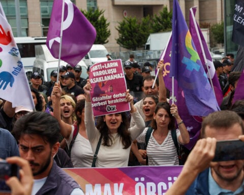 Turkey jails 8 LGBTQ+ activists pending trial as part of sweeping investigation