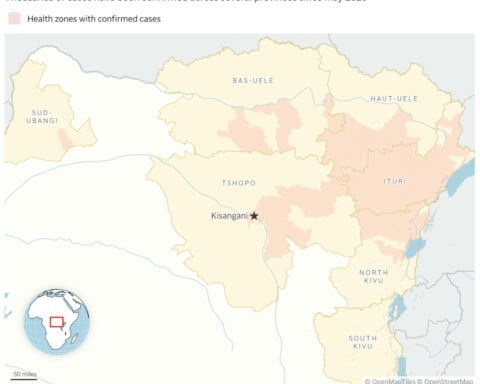 WHO sees 'encouraging signs' in Congo Ebola fight, but warns cases in one eastern region are surging