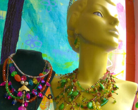 Inspired by the Minnesota State Fair, this Hudson gallery makes space for colorful, creative art