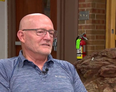 Science teacher hopes his Tyrannosaurus rex trackway discovery fuels ferocious passion for learning
