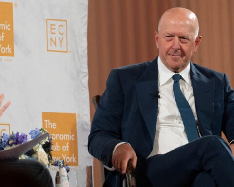 Goldman Sachs sees slightly softer fixed income, currencies, commodities business, higher costs