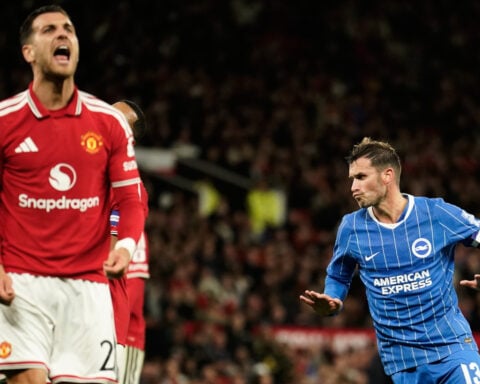 Carrick's woes continue as Man United stunned by Brighton in League Cup