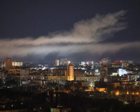 Russia strikes Kyiv and other Ukrainian cities, Poland scrambles jets
