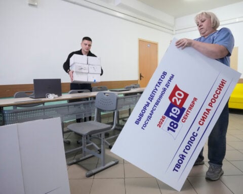 Russia votes in wartime parliamentary election set to secure the Kremlin's power